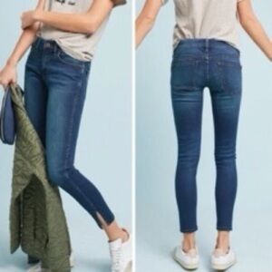 Pilcro and the Letterpress by Anthropologie Mid-Rise Skinny Jeans